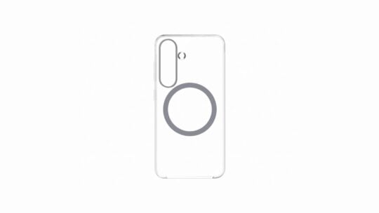 Samsung Galaxy S25 Clear Magnet Case Qi2 Ready