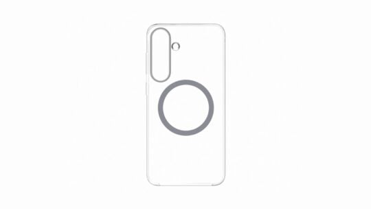 Samsung Galaxy S25 Plus Clear Magnet Case Qi2 Ready